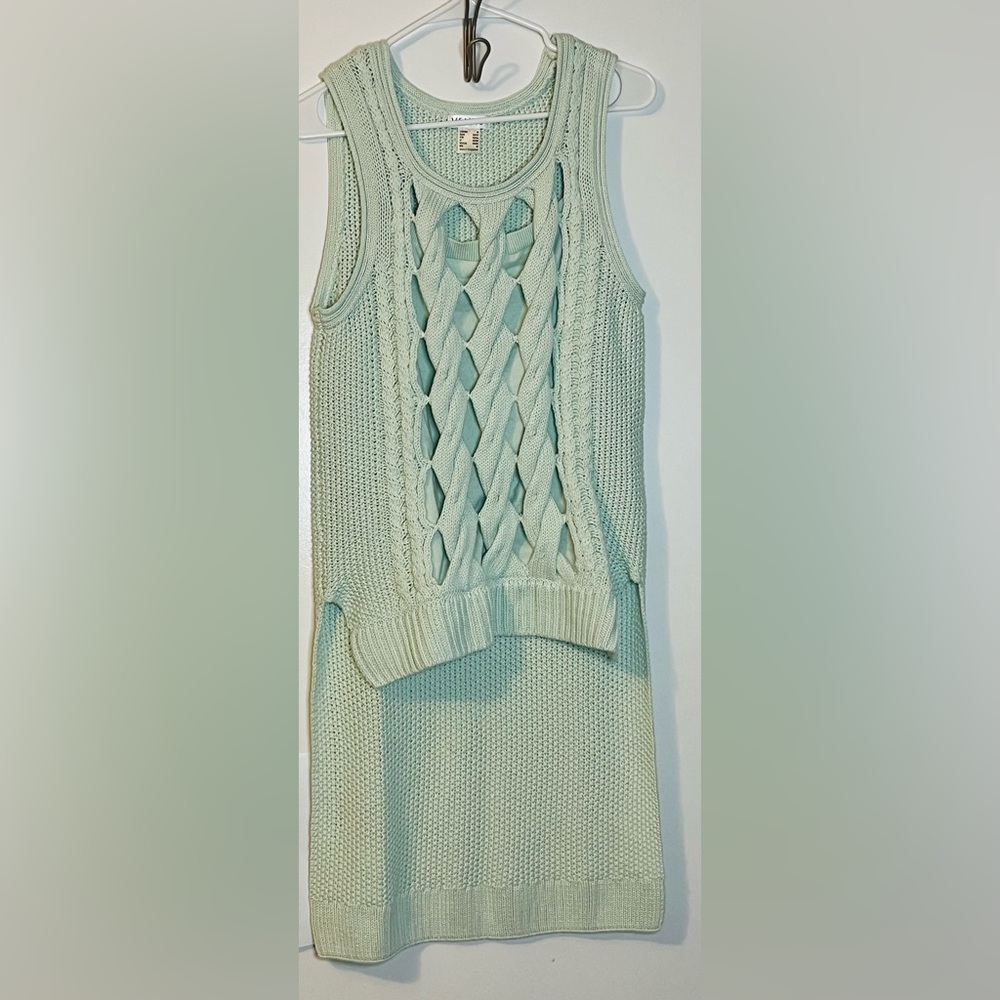 Venus sleeveless high low sweater